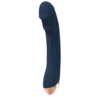 Синий вибромассажер BOREAS - 23 см. Синий вибромассажер BOREAS - 23 см.