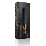 Черный вибратор Chaiamo - 16 см