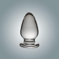 Анальная втулка из стекла - 8 см.