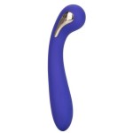 Фиолетовый вибромассажер с электростимуляцией Intimate Estim Petite G Wand - 19 см