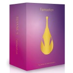 Ярко-розовый клиторальный стимулятор Femsation - 12,6 см