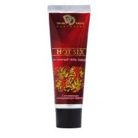 Интимный лубрикант с разогревающим эффектом HOT SEX - 30 мл.