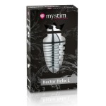 Анальный плаг для электростимуляции Hector Helix Buttplug L - 11,5 см