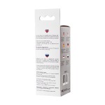 Прозрачная насадка на пенис TOYFA A-Toys с ребрами и точками - 15,3 см