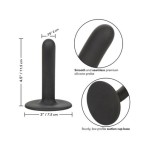 Черный анальный стимулятор Boundless 45” Slim Probe - 11,5 см