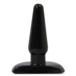 Черная анальная пробка Small Plug - 9 см