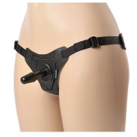 Чёрные трусики с плугом HARNESS Trapper - размер M-XL Чёрные трусики с плугом HARNESS Trapper - размер M-XL