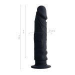 Черный анальный фаллоимитатор Lupi - 13,5 см
