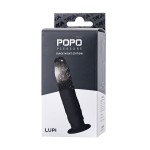 Черный анальный фаллоимитатор Lupi - 13,5 см