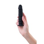 Черный анальный фаллоимитатор Lupi - 13,5 см