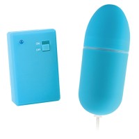 Голубое виброяйцо Remote Control Bullet с пультом ДУ Голубое виброяйцо Remote Control Bullet с пультом ДУ