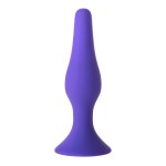 Фиолетовая анальная втулка Toyfa A-toys - 12,5 см
