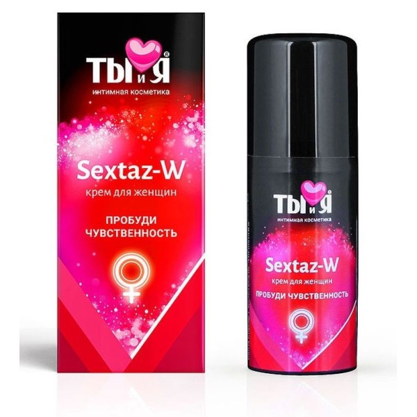Крем Sextaz-W с возбуждающим эффектом для женщин - 20 гр