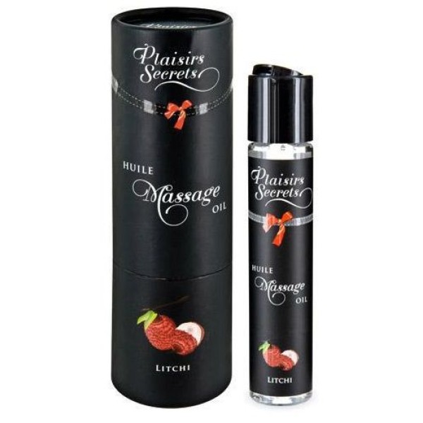 Массажное масло с ароматом личи Huile de Massage Gourmande Litchi - 59 мл