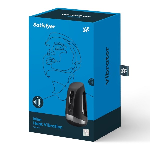 Мастурбатор Satisfyer Men Heat Vibration с подогревом и вибрацией