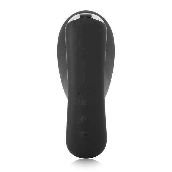 Черный вибромассажер простаты Nuo Vibrating Butt Plug - 10 см