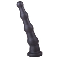 Анальная пробка платинового цвета с изгибом - 18 см. Анальная пробка платинового цвета с изгибом - 18 см.