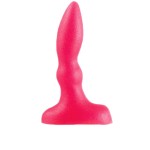 Розовый анальный стимулятор Beginners p-spot massager - 11 см