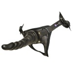 Насадка-фаллоимитатор на кожаных трусиках Harness Ultra Realistic 6,5  - 18,5 см