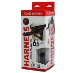 Насадка-фаллоимитатор на кожаных трусиках Harness Ultra Realistic 6,5  - 18,5 см