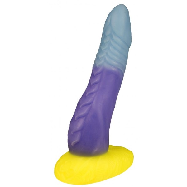 Разноцветный фаллоимитатор  Феникс large  - 30 см