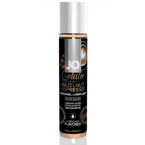 Лубрикант с ароматом орехового эспрессо JO GELATO HAZELNUT ESPRESSO - 30 мл