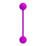 Лиловые вагинальные шарики KEGEL BALL III