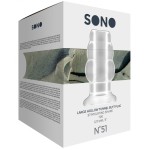 Прозрачная анальная пробка с тоннелем №51 Large Hollow Tunnel Butt Plug 5 Inch - 12,7 см