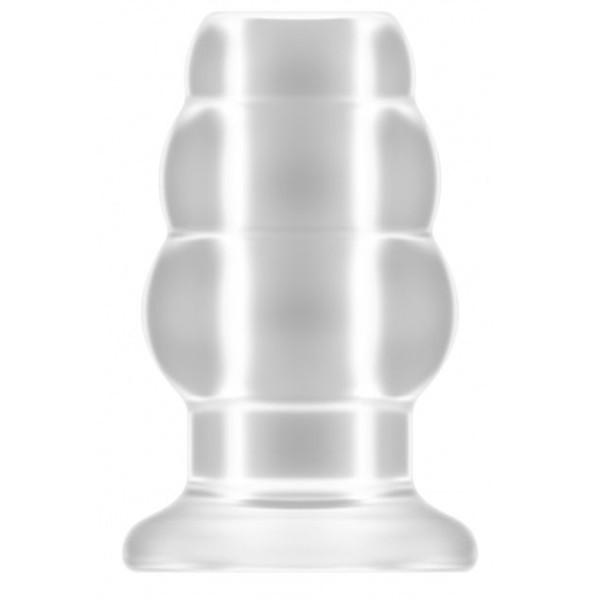 Прозрачная анальная пробка с тоннелем №51 Large Hollow Tunnel Butt Plug 5 Inch - 12,7 см