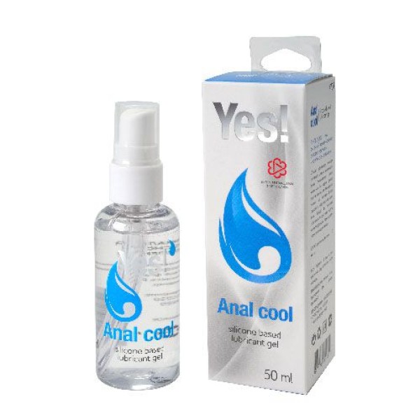 Охлаждающая силиконовая гель-смазка Yes Anal cool - 50 мл