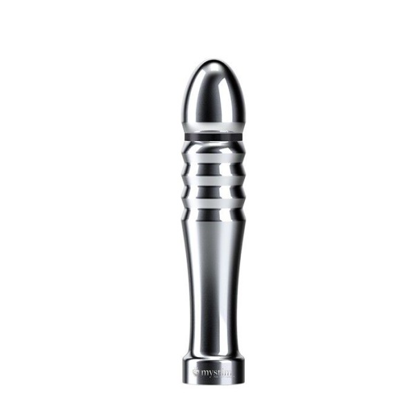 Ребристый фаллоимитатор для электростимуляции Funky Fella Rill Dildo - 13 см