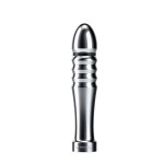 Ребристый фаллоимитатор для электростимуляции Funky Fella Rill Dildo - 13 см