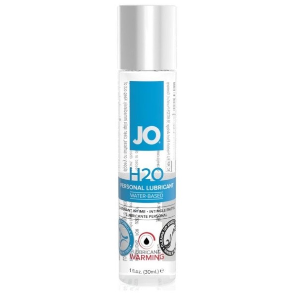 Возбуждающий лубрикант на водной основе JO Personal Lubricant H2O Warming - 30 мл
