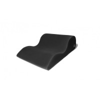 Чёрная большая подушка для любви Liberator Hipster с чехлом из вельвета Чёрная большая подушка для любви Liberator Hipster с чехлом из вельвета