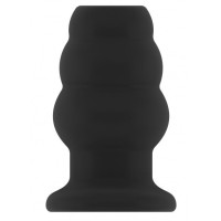 Чёрная анальная пробка с тоннелем №50 Medium Hollow Tunnel Butt Plug 4 Inch - 10,2 см. Чёрная анальная пробка с тоннелем №50 Medium Hollow Tunnel Butt Plug 4 Inch - 10,2 см.