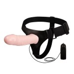 Полый страпон на трусиках с вибрацией и выносным пультом управления Mens Pants - 16,5 см
