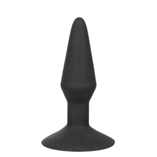 Расширяющаяся анальная пробка со съемным шлангом Medium Silicone Inflatable Plug - 10,75 см