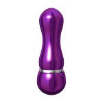 Фиолетовый алюминиевый вибратор PURPLE SMALL - 7,5 см