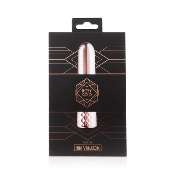 Розовый перезаряжаемый мини-вибратор Mini Vibrator - 9,5 см
