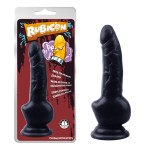 Черный фаллоимитатор Obsidian Intruder Penis - 18 см