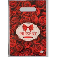 Полиэтиленовый пакет Презент - 20 х 30 см.