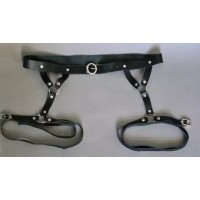 Кожаные гартеры с ремнями Кожаные гартеры с ремнями