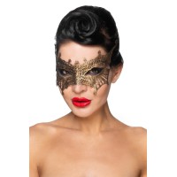 Золотистая карнавальная маска Алькор 