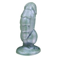 Голубой фаллоимитатор Мартин mini - 17 см.