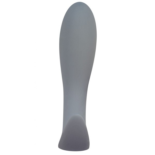 Серая анальная пробка Strong Force Anal Plug - 13,5 см