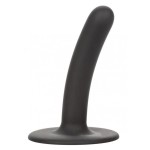 Черный анальный стимулятор 475” Slim Probe - 12 см