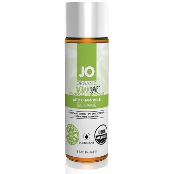 Лубрикант на водной основе с экстрактом ромашки JO NATURALOVE ORIGINAL - 60 мл