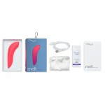Розовый вакуум-волновой стимулятор клитора We-Vibe Melt