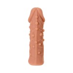 Насадка фаллического вида с венками и шишечками Extreme Sleeve 006 S-size - 12,7 см