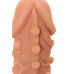 Насадка фаллического вида с венками и шишечками Extreme Sleeve 006 S-size - 12,7 см